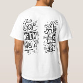 アバターアセンションメンズバリューTシャツ👕✅ Tシャツ (裏面)
