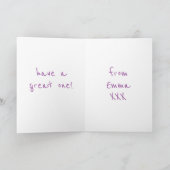 アバターパーソナライズされたカード カード (内部)