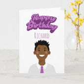 アバターパーソナライズされたカード カード (黄色い花)