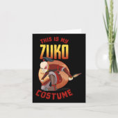 アバター最後のAirbenderハロウィーンこれは私のZukである カード (正面)