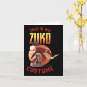 アバター最後のAirbenderハロウィーンこれは私のZukである カード (黄色い花)