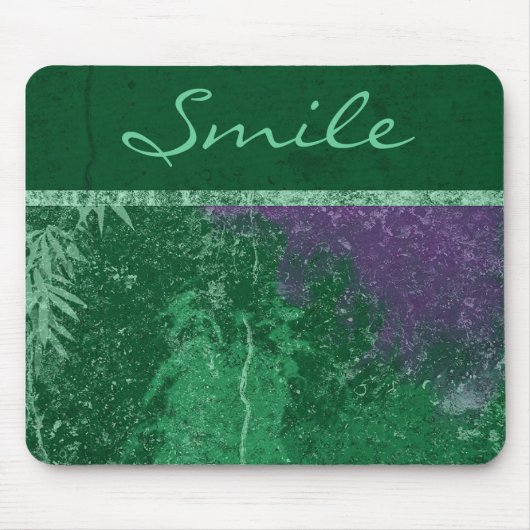 アバター毒性グリーン"スマイル"マウスパッド マウスパッド (正面)