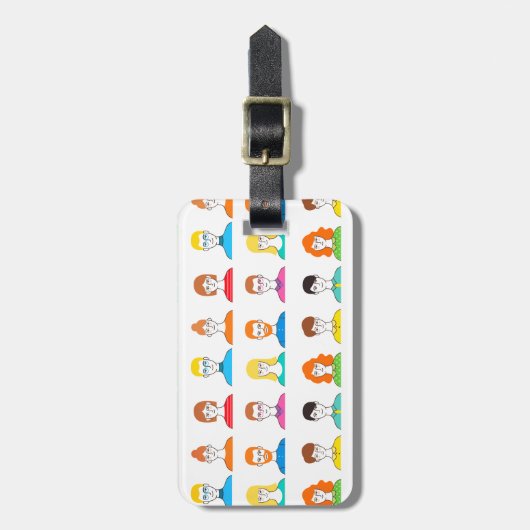 アバター ラゲッジタグ (正面縦)