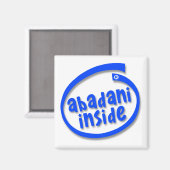 アバダニイン マグネット (正面/裏面)