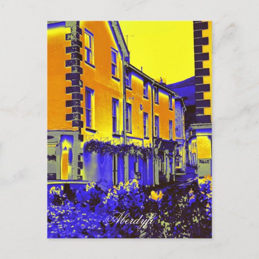 アバディフィウェールズ ポストカード (正面)