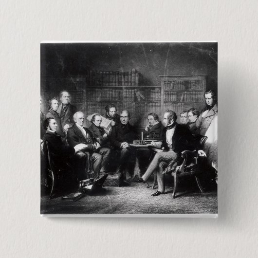 アバディーンのキャビネット 缶バッジ (正面)