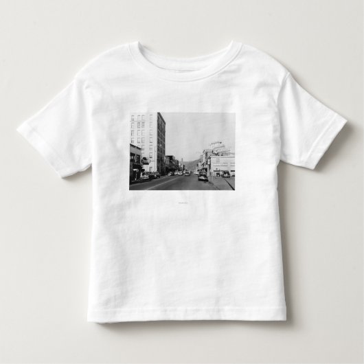 アバディーンのWAの写真の通り場面 トドラーTシャツ (正面)