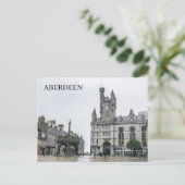 アバディーンキャッスルゲートビューポストカード ポストカード (スタンド正面)