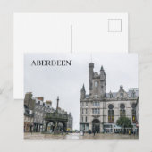 アバディーンキャッスルゲートビューポストカード ポストカード (正面/裏面)