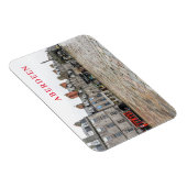 アバディーンキャッスルゲート建物ビュー冷蔵庫用マグネット マグネット (右側)