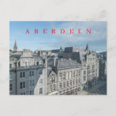 アバディーンキャッスル通りビューポストカード ポストカード (正面)