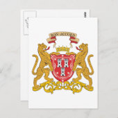 アバディーンコートオブアームズ ポストカード (正面/裏面)