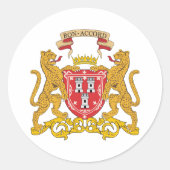 アバディーンコートオブアームズ ラウンドシール (正面)