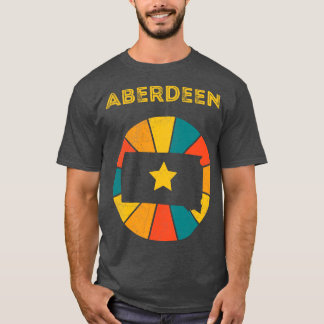 アバディーンサウスダコタヴィンテージ動揺して土産 Tシャツ