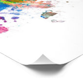 アバディーンスコットランドスカイライン フォトプリント            (角)