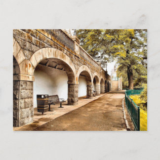 アバディーンスコットランドユニオンテラスガーデンズ ポストカード