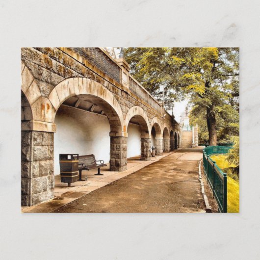 アバディーンスコットランドユニオンテラスガーデンズ ポストカード (正面)