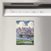 アバディーンスコットランド旅行 マグネット (インサイチュ (食洗機))