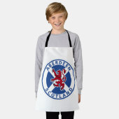 アバディーンスコットランド エプロン (着用した状態)