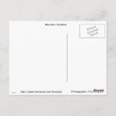 アバディーンスコットランド ポストカード (裏面)