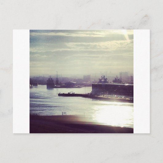 アバディーンハーバー ポストカード (正面)