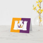 アバディーン州旗 カード (黄色い花)