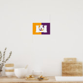 アバディーン州旗 ポスター (キッチン)