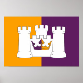 アバディーン州旗 ポスター