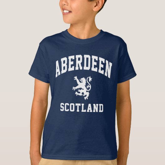 アバディーン スコットランド Tシャツ (正面)