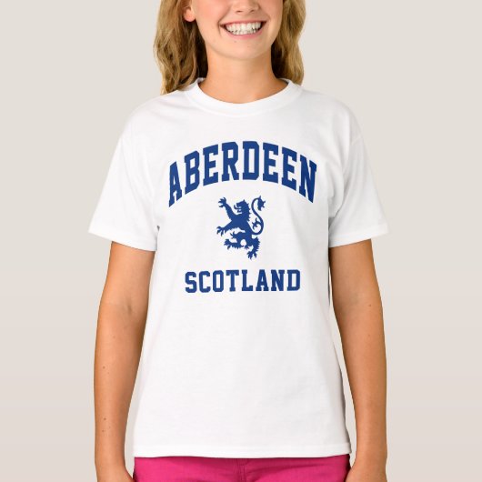 アバディーン スコットランド Tシャツ (正面)