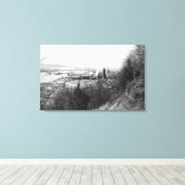 アバディーン、WAタウンビューミルアンドハーバーフォトグラップ キャンバスプリント (インサイチュ (ウッドフロア))