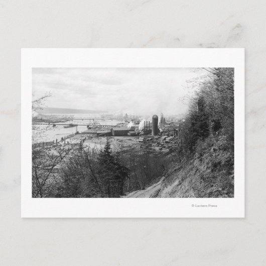 アバディーン、WAタウンビューミルアンドハーバーフォトグラップ ポストカード (正面)