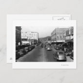 アバディーン、WA -都心のWishkanの通りの眺め ポストカード (正面/裏面)