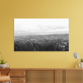 アバディーンWAタウンビューベルネールヒル キャンバスプリント (インサイチュ (リビング))