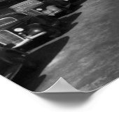 アバディーンWA – ビューオブウィッシュカン通りダウンタウン ポスター (角)