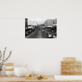 アバディーンWA – ビューオブウィッシュカン通りダウンタウン ポスター (キッチン)