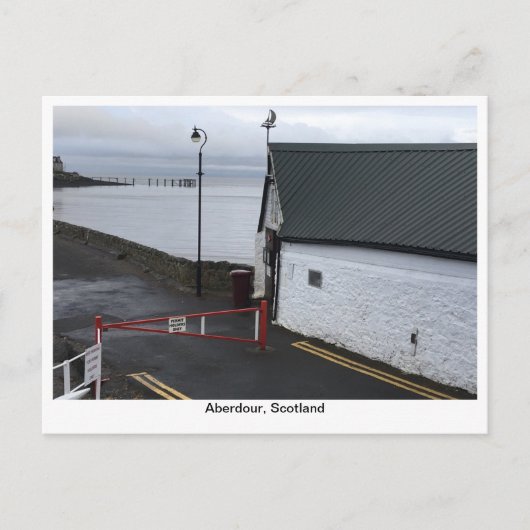 アバドゥール港の建物 ポストカード (正面)