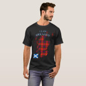 アバナティスコティッシュクランタータンチェックスコットランド Tシャツ (正面フル)