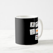 アバハロウィーン特別教育先生行動Y コーヒーマグカップ (正面右)