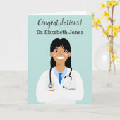 アバパーソナライズされたター医師  カード (黄色い花)