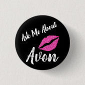 アバボタン 缶バッジ (正面)