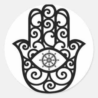 アバヤカリステッカー ラウンドシール