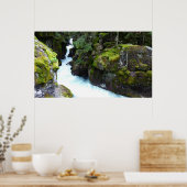 アバランシェ渓谷Iアットグレイシャーナショナルパーク ポスター (キッチン)