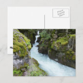 アバランシェ渓谷Iアットグレイシャーナショナルパーク ポストカード (正面/裏面)