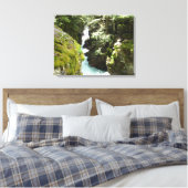 アバランシェ渓谷IIアットグレイシャナショナルパーク キャンバスプリント (インサイチュ (寝室))