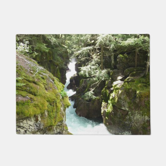 アバランシェ渓谷IIアットグレイシャナショナルパーク ドアマット (正面)