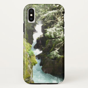 アバランチェ・ゴージ II グレイシャー・ナショナル・パーク iPhone X ケース