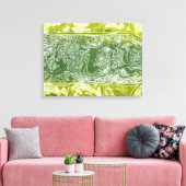 アバランノの怪物 キャンバスプリント (インサイチュ (リビング))