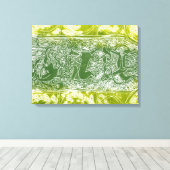 アバランノの怪物 キャンバスプリント (インサイチュ (ウッドフロア))