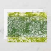 アバランノの怪物 ポストカード (正面/裏面)